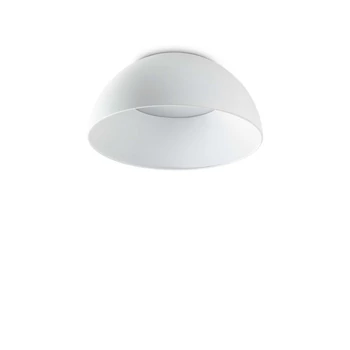 Plafoniera IdealLux COROLLA-1 PL metal, plastic, alb, LED, 3000K, 24W, 2800lm - 297149