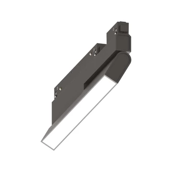 Sursa de lumina pentru sistem magnetic IdealLux EGO FLEXIBLE WIDE 07W 1-10V BK metal, negru, dimabil, LED, 3000K, 7W, 820lm - 303550