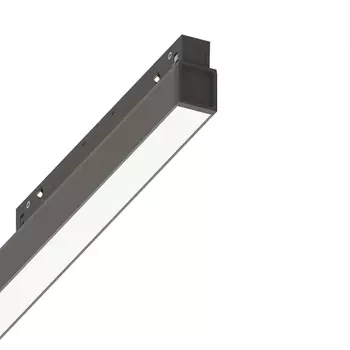 Sursa de lumina pentru sistem magnetic IdealLux EGO WIDE 13W 1-10V BK metal, negru, dimabil, LED, 3000K, 13W, 1650lm - 303802
