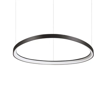 Pendul IdealLux GEMINI SP D081 metal, plastic, negru, alb, LED-DALI, 3000K, 59W, 7600lm - 304724