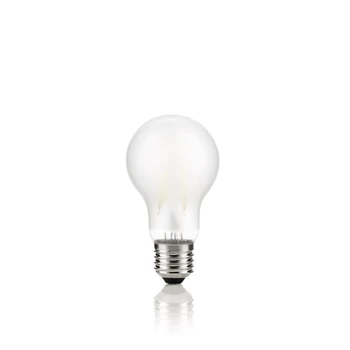 Bec IdealLux BULB metal, sticla, E27, 8W, 3000K, 920Lm - 305622