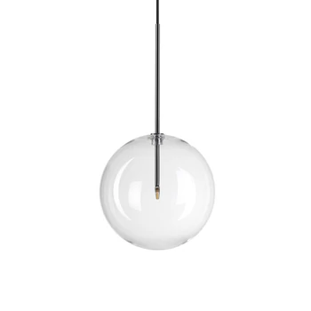 Pendul IdealLux EQUINOXE SP1 D25 CROMO metal, stical, crom, transparent, G4, 3000K, 2W, 160lm - 306551