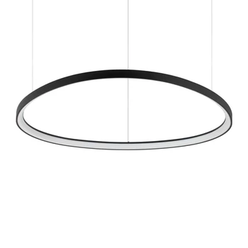 Pendul IdealLux GEMINI SP D105 NERO metal, plastic, negru, LED, 3000K, 80W, 10000lm - 307695