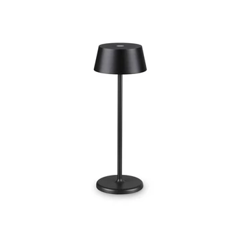 Veioza exterioara IdealLux PURE TL metal, negru, LED, 3000K, 1.5W, 230lm, IP54 - 311678