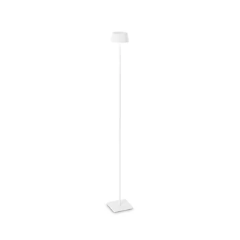 Lampadar exterior IdealLux PURE PT metal, alb, LED, 3000K, 1.5W, 230lm, IP54 - 311708