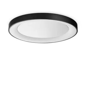 Plafoniera IdealLux PLANET PL D60 metal, plastic, negru, alb, LED, 3000K, 33W, 3050lm - 312361