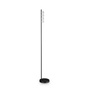 Lampadar IdealLux PING PONG PT4 metal, acril, negru, alb, LED, 3000K, 11W, 1000lm - 313313
