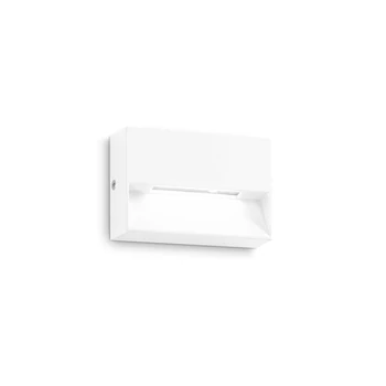 Aplica de perete exterioara IdealLux DEDRA AP SMALL metal, alb, LED, 3000K, 3W, 200lm, IP65 - 316901