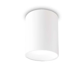 Plafoniera IdealLux NITRO PL ROUND metal, plastic, alb, negru, LED, 3000K, 25W, 2350lm - 319568