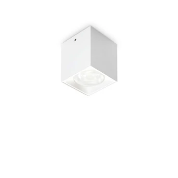 Plafoniera IdealLux DOT PL SQUARE metal, acril, alb, LED, 3000K, 4W, 370lm - 319797