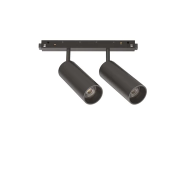 Sursa de lumina pentru sina magnetica IdealLux EGO TRACK DOUBLE metal, negru, LED-DALI-48V, 4000K, 24W, 2500lm - 321899