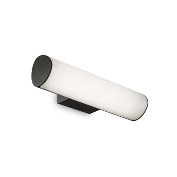 Aplica de perete exterioara IdealLux ETERE AP metal, plastic, negru, alb, LED, 3000K, 9.5W, 1150lm, IP44 - 322193