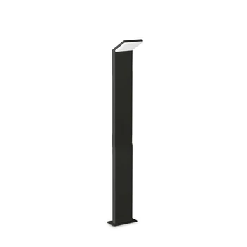 Lampadar exterior IdealLux STYLE PT H100 metal, plastic, negru, alb, LED, 4000K, 9W, 1100lm, IP54 - 322216