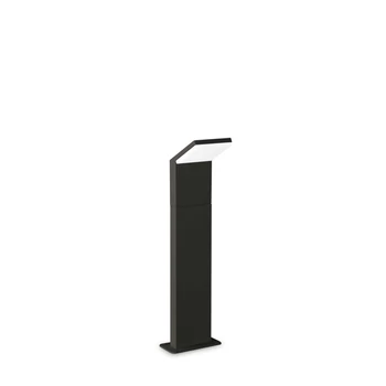 Lampadar exterior IdealLux STYLE PT H050 metal, plastic, negru, alb, LED, 4000K, 9W, 1100lm, IP54 - 322506