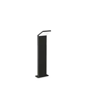 Lampadar exterior IdealLux STYLE PT H050 metal, plastic, negru, alb, LED, 3000K, 9W, 1050lm, IP54 - 322537