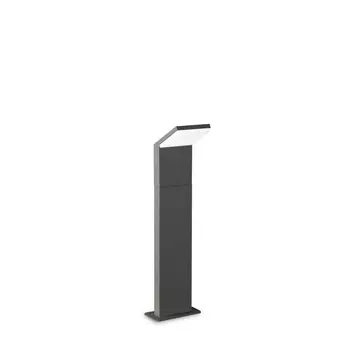 Lampadar exterior IdealLux STYLE PT H050 metal, plastic, antracit, alb, LED, 3000K, 9W, 1050lm, IP54 - 322612