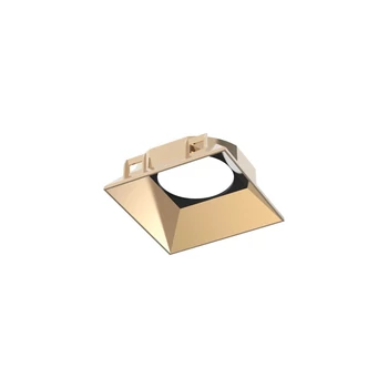 Accesorii pentru spot incastrabil IdealLux ZEUS REFLECTOR SQUARE 21W plastic, auriu - 323831