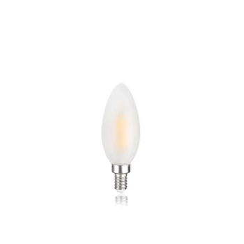 Bec IdealLux BULB metal, sticla, E14, 4W, 3000K, 430Lm - 326610