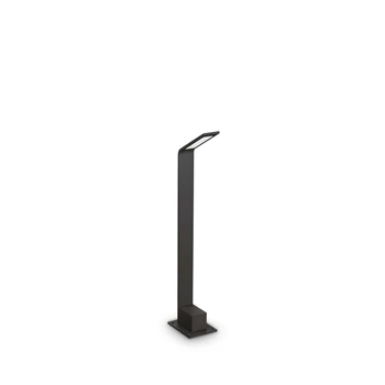 Lampadar exterior IdealLux AGOS PT H60 metal, negru, LED, 3000K, 6.5W, 670lm, IP54 - 326696