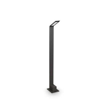 Lampadar exterior IdealLux AGOS PT H80 metal, negru, LED, 3000K, 6.5W, 670lm, IP54 - 326733