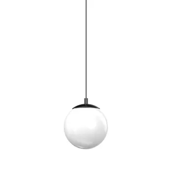 Sursa de lumina pentru sina magnetica IdealLux EGO PENDANT BALL metal, negru, alb, LED-48V, 3000K, 10W, 1000lm - 327525