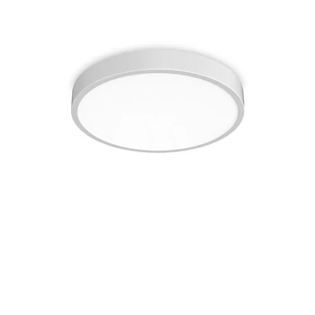 Plafoniera IdealLux RAY PL plastic, alb, LED, 3000K-4000K, 43W, 6750lm - 327693