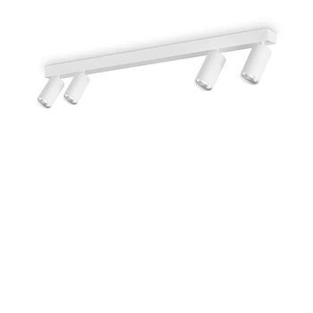 Plafoniera IdealLux PROFILO PL4 metal, alb, GU10 - 328188