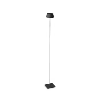 Lampadar exterior IdealLux PURE PT metal, negru, LED, 3000K, 1.5W, 230lm, IP54 - 328515