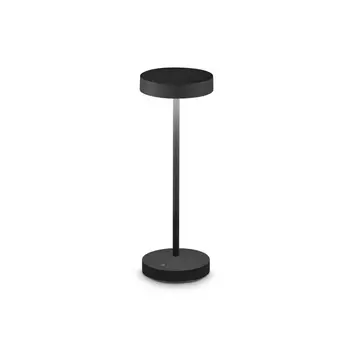 Veioza exterioara IdealLux TOFFEE TL metal, negru, LED, 3000K, 1.5W, 150lm, IP54 - 328614