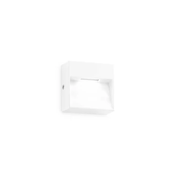 Aplica de perete exterioara IdealLux DEDRA AP BIG metal, alb, LED, 3000K, 3W, 200lm, IP65 - 328638