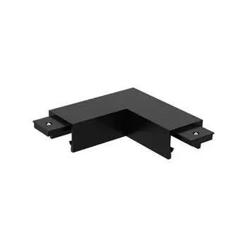 Accesorii pentru sina magnetica IdealLux STICK SURFACE STRUCTURE HORIZ L CONNECTOR metal, negru - 330358