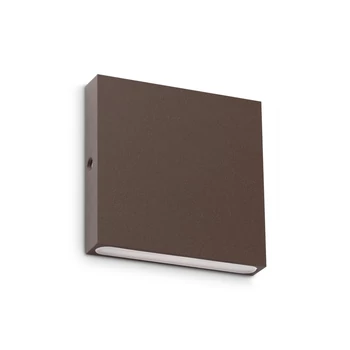 Aplica de perete exterioara IdealLux POST-IT metal, plastic, maro, LED, 3W, 3000K, 310Lm, IP65 - 335896