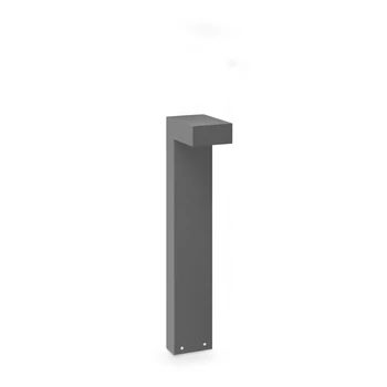 Lampadar exterior IdealLux SIRIO metal, sticla, antracit, LED, 13W, 3000K, 1100Lm, IP65 - 339627