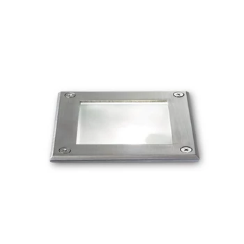 Lampa incastrata exetrior IdealLux PARK metal, sticla, gri, GU10, IP67 - 351797