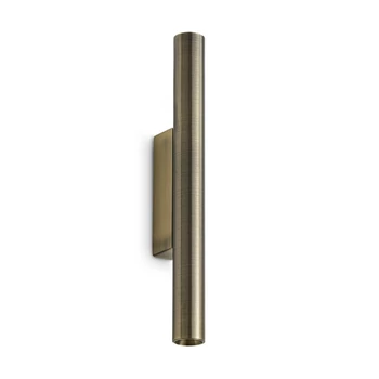 Aplica de perete IdealLux LOOK metal, alama, LED, 9W, 3000K, 900Lm - 353340