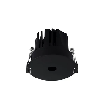 Spot incastrabil IdealLux INFINITY metal, negru, LED, 7W, 3000K, 520Lm - 355702