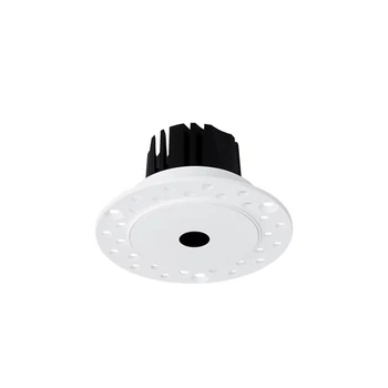 Spot incastrabil IdealLux INFINITY metal, alb, LED, 7W, 3000K, 520Lm - 356136