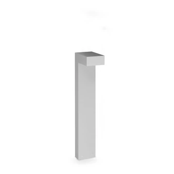 Lampadar exterior IdealLux SIRIO metal, sticla, gri, LED, 13W, 3000K, 1100Lm, IP65 - 365374