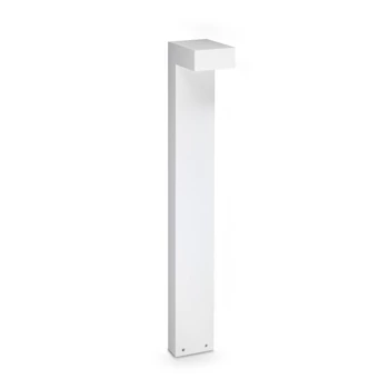 Lampadar exterior IdealLux SIRIO metal, sticla, alb, LED, 13W, 3000K, 1100Lm, IP65 - 365404