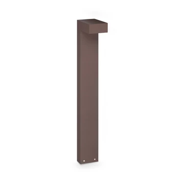 Lampadar exterior IdealLux SIRIO metal, sticla, maro, LED, 13W, 3000K, 1100Lm, IP65 - 365428