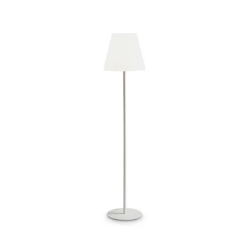 Lampadar exterior IdealLux ARCADIA metal, plastic, alb, E27 - 365749