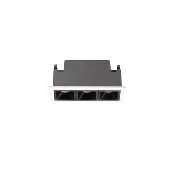 Lampa incastrata IdealLux LIKA metal, alb, LED, 8W, 4000K, 540m - 367316