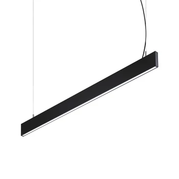 Pendul IdealLux STEEL metal, negru, LED, 29W, 3000K, 3550Lm - 367590