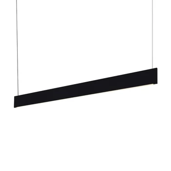 Pendul IdealLux STEEL metal, acril, negru, LED, 24W, 3000K, 2700Lm - 368818