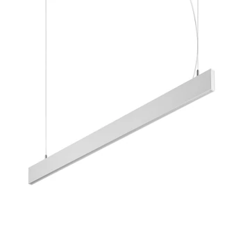 Pendul IdealLux STEEL metal, alb, LED, 29W, 3000K, 3550Lm - 369006