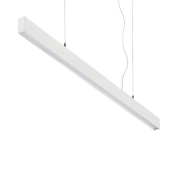 Pendul IdealLux OFFICE metal, alb, LED, 30W, 4000K, 4000Lm - 369150