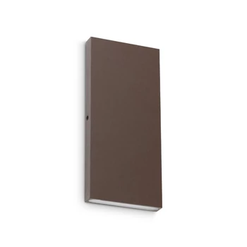 Aplica de perete exterioara IdealLux POST-IT metal, plastic, maro, LED, 6W, 3000K, 620Lm, IP65 - 369396