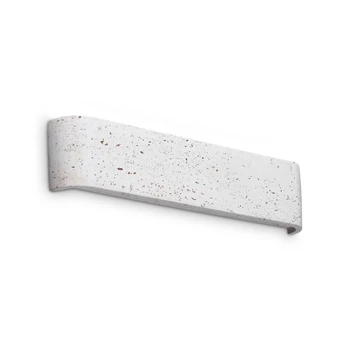 Aplica de perete IdealLux DELTA metal, acril, culoarea cimentului, LED, 14W, 3000K, 1550Lm - 369563