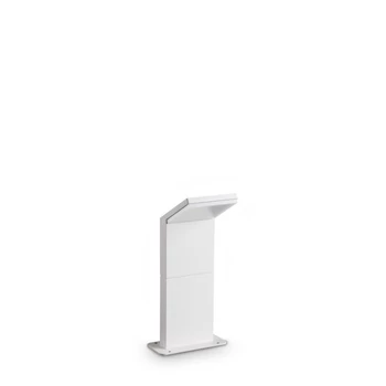 Lampadar exterior IdealLux STYLE metal, plastic, alb, opal, LED, 8,5W, 3000K, 950Lm, IP54 - 369594