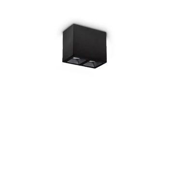 Plafoniera IdealLux LIKA metal, negru, LED, 6W, 3000K, 360m - 369877